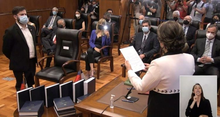 Tricel proclama a Boric