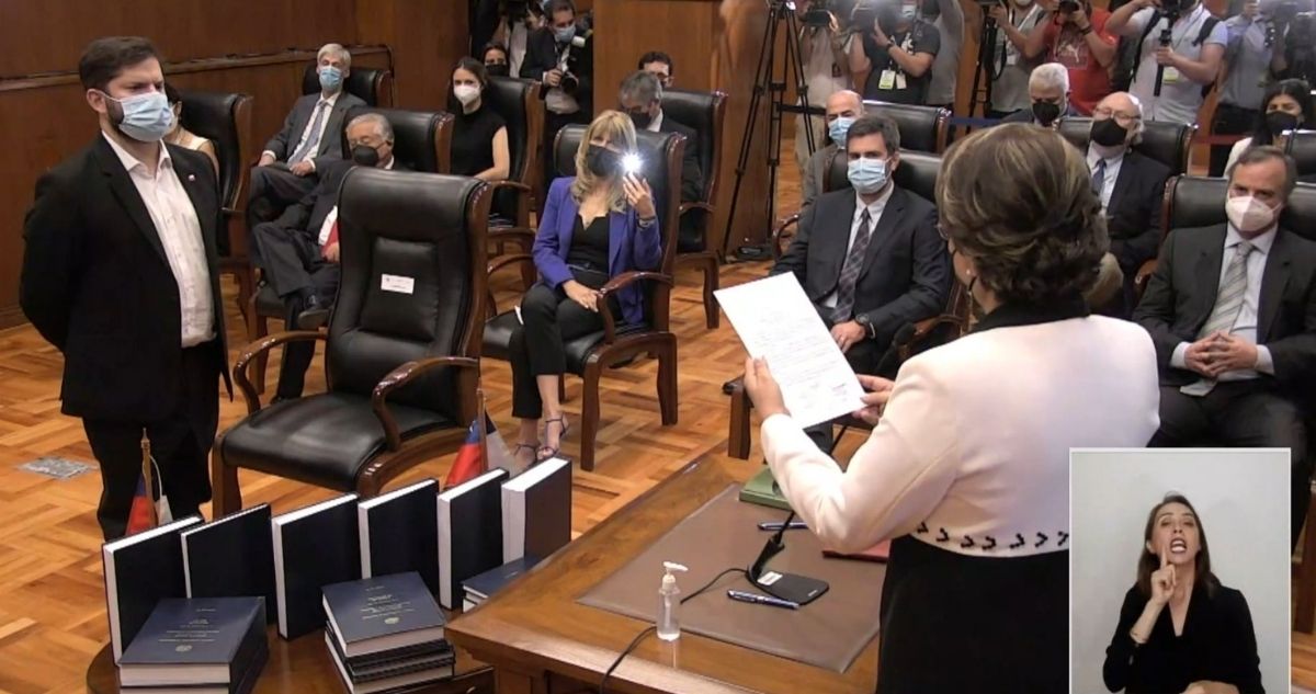 Tricel proclama a Boric