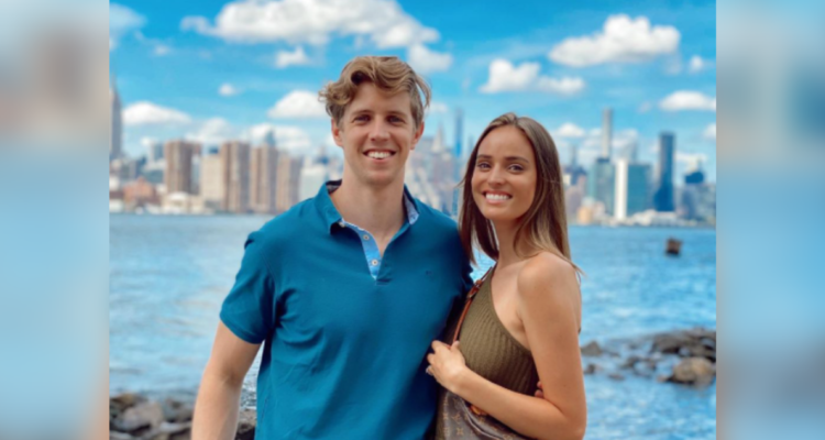 Trinidad de la Noi y su esposo