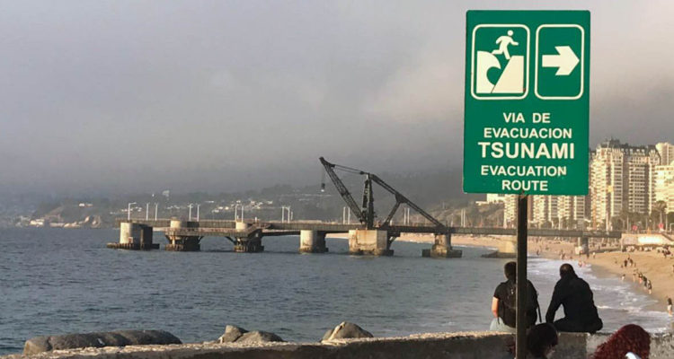 aviso de precaucion por tsunami