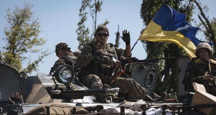 Soldados ucranianos.