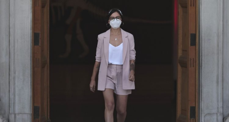 Camila Vallejo durante su nombramiento como vocera del próximo Gobierno.