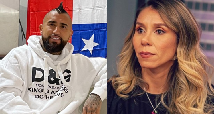 Arturo Vidal y Cecilia Gutiérrez