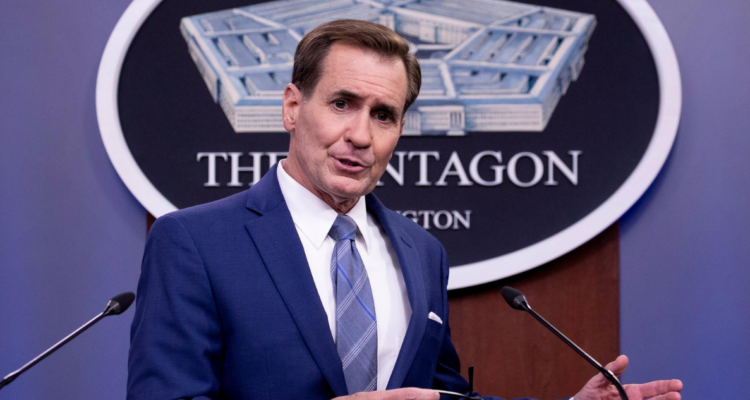 Vocero del Pentágono, John Kirby en una fotografía de archivo