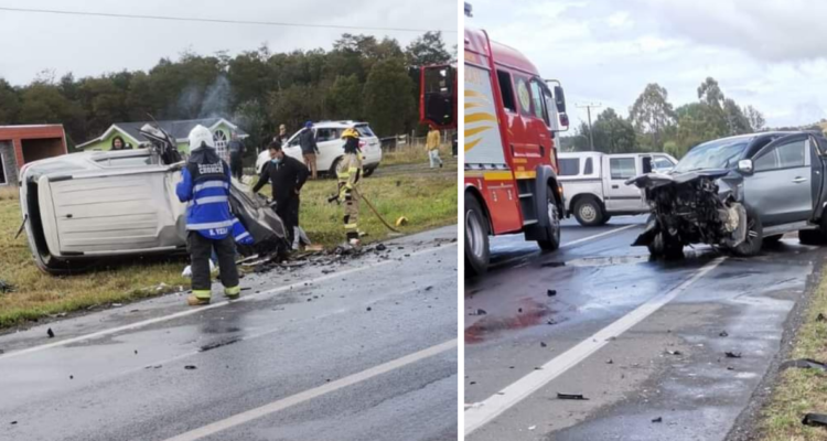 Accidente en Chonchi, matrimonio muere