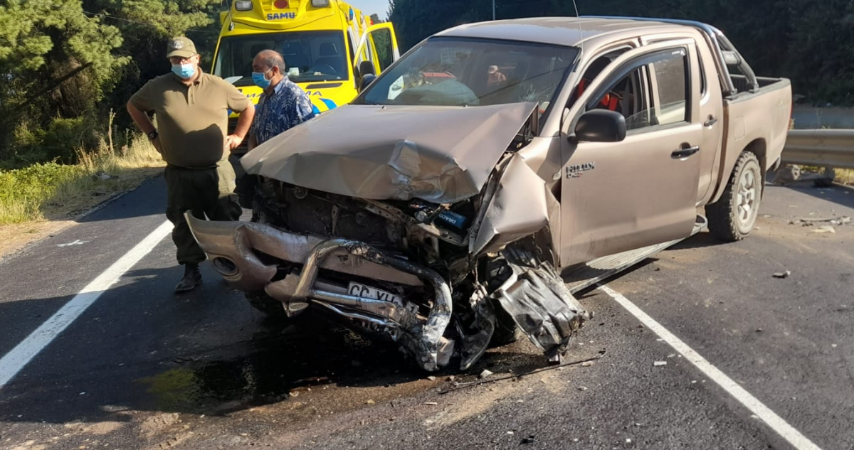 accidente en ruta la madera