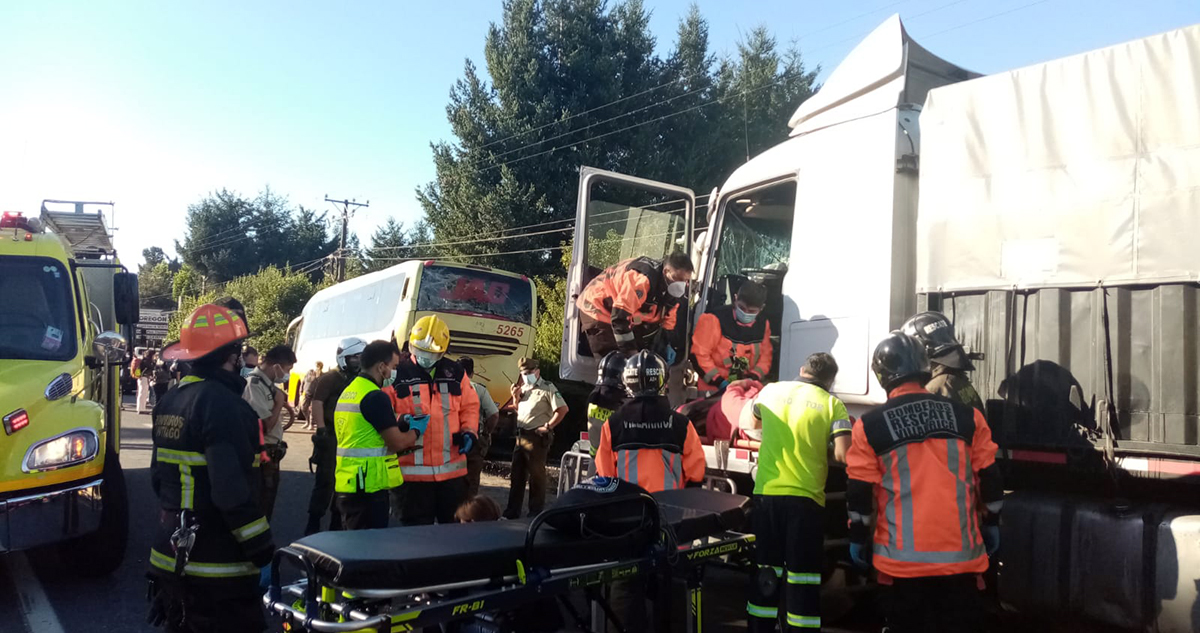 Accidente en Villarrica