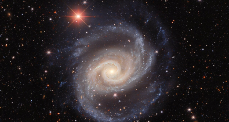 Galaxia del Bailarín Español, captada desde el telescopio Víctor M. Blanco en el observatorio de Cerro Tololo (Chile