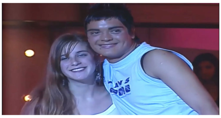 Alison y Nelson Mauri en Rojo