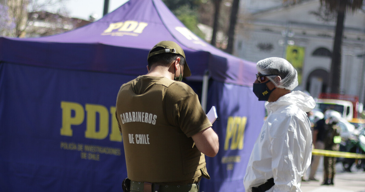 Chile registra 2,5 homicidios al día y los “ajustes de cuenta” ya representan el 30% del total