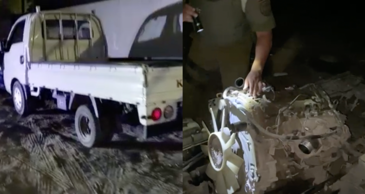 Detienen a dueño de parcela en Lampa: guardaba autos robados en proceso de desarme