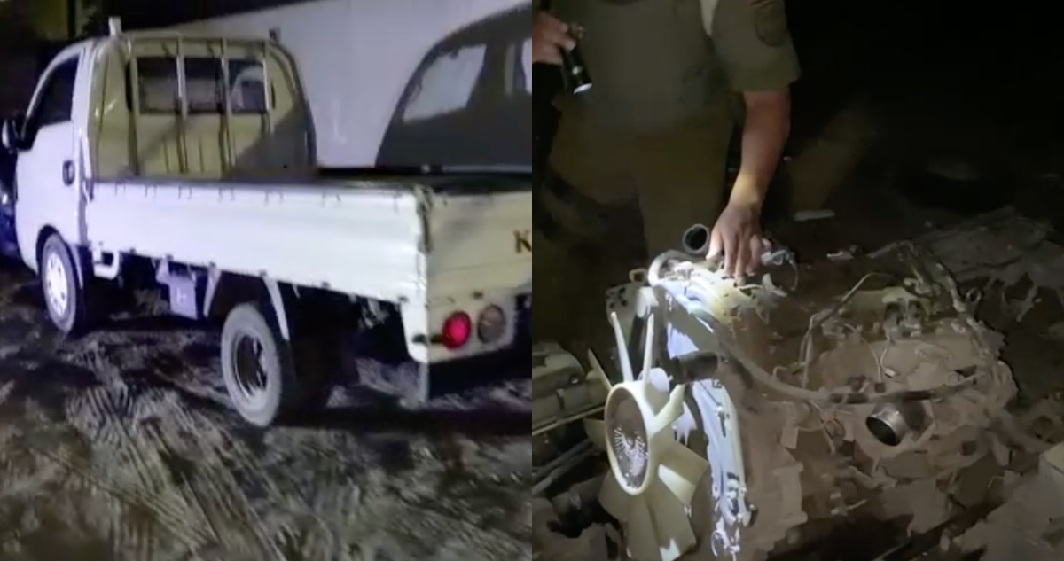 Detienen a dueño de parcela en Lampa: guardaba autos robados en proceso de desarme
