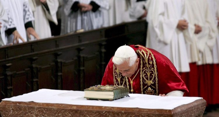 El papa Benedicto XVI