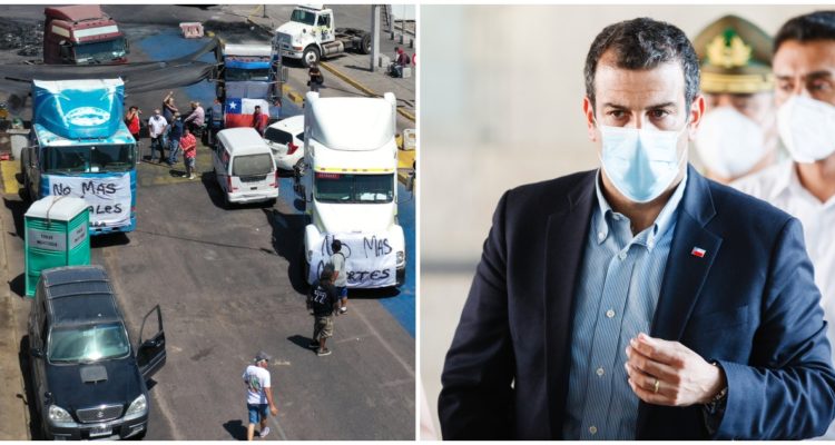 Delgado emplaza a camioneros a cumplir acuerdo