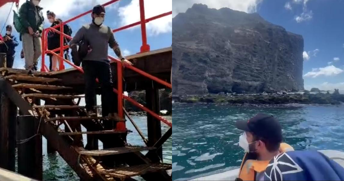 Presidente (e) Boric visitará colegio que aún opera en contenedores tras tsunami en Juan Fernández