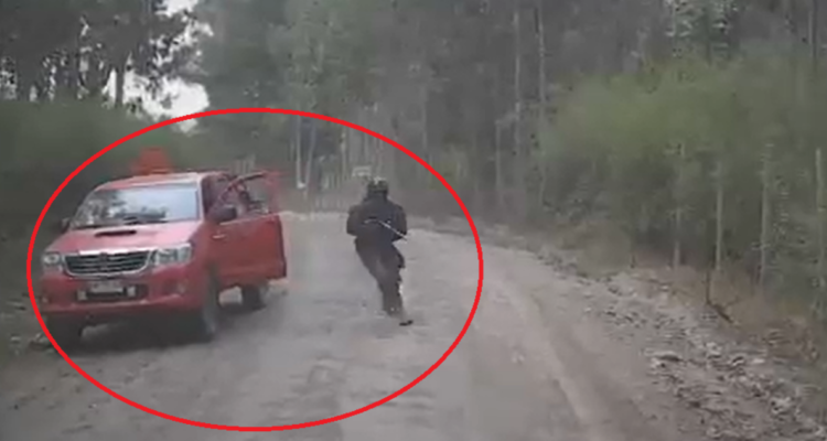 Camioneta usada en ataque fue robada a empresa forestal en provincia de Arauco.