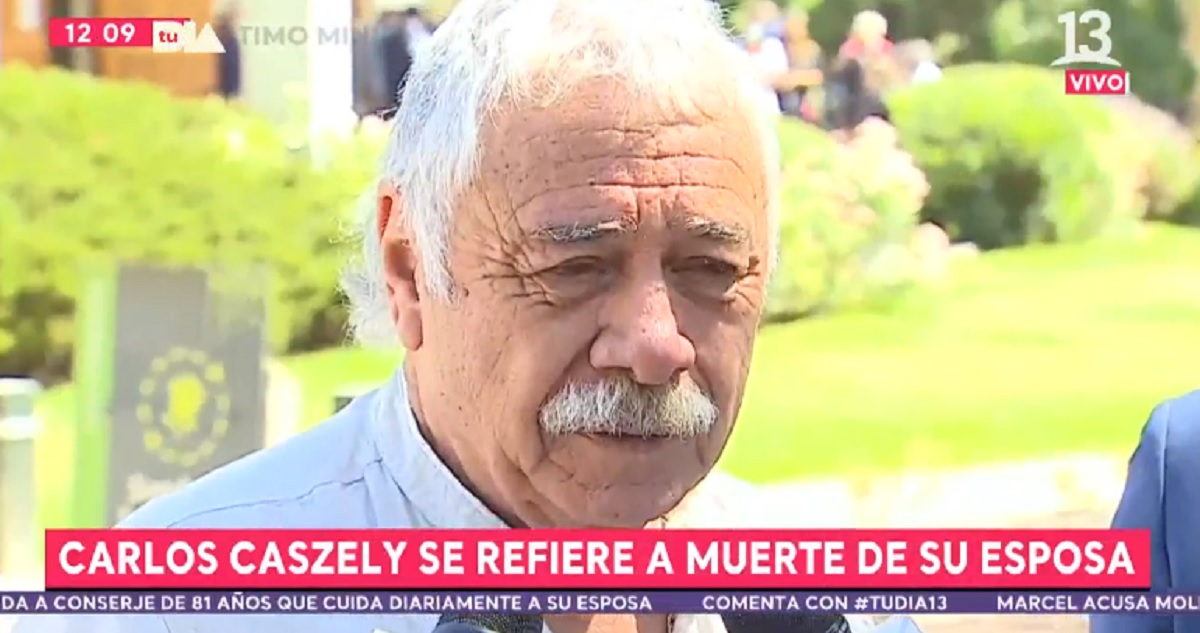 Carlos Caszely y especial dedicatoria a esposa en funeral