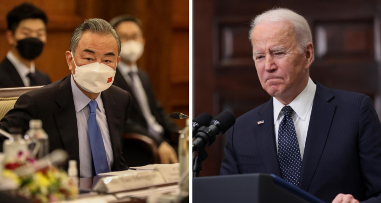 Ministro chino y presidente Biden