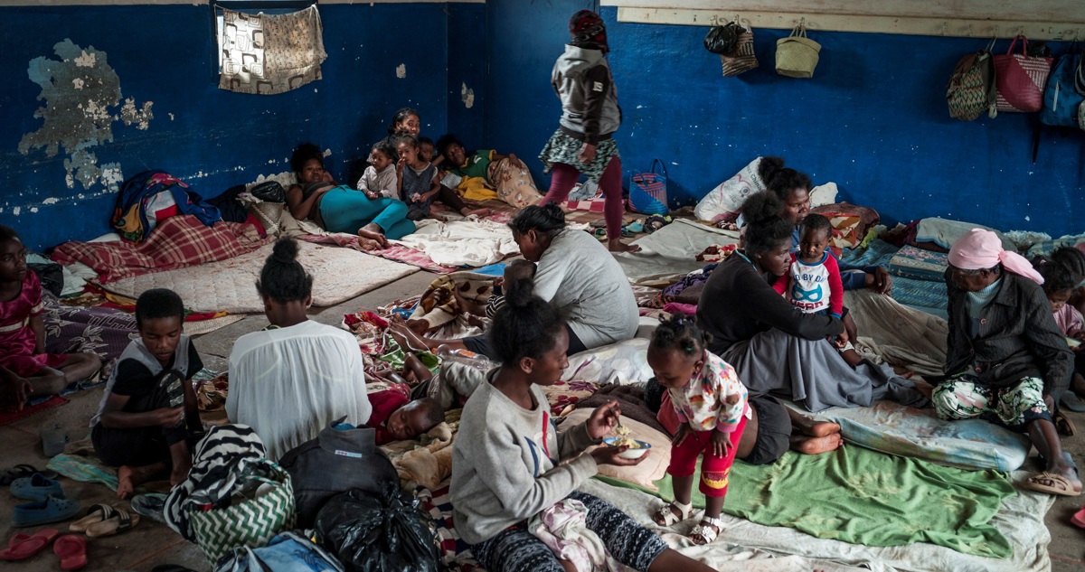 Refugiados del ciclón
