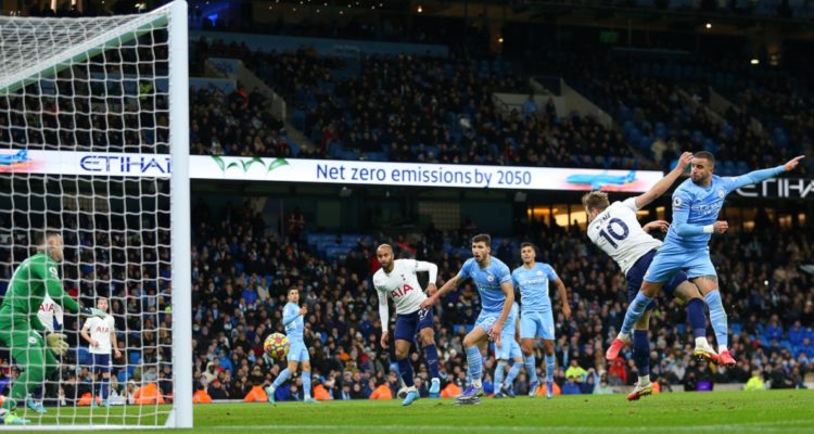 El City fue sorprendido por Tottenham en la Premier League55