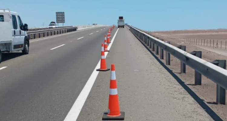 conductor muere en ruta 1