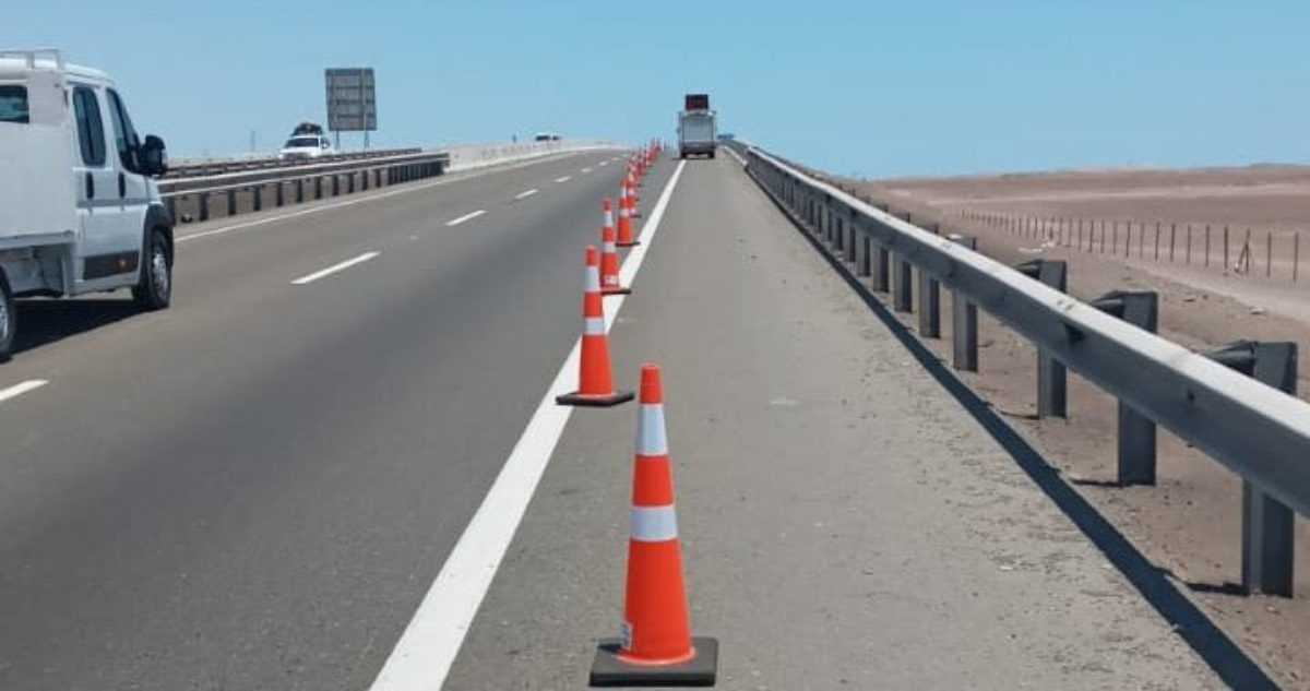 conductor muere en ruta 1