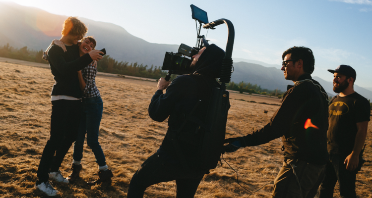 contexto personas en rodaje