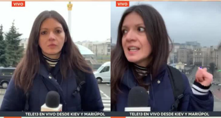 La corresponsal de Canal 13 Mariana Díaz comenta la situación en medio de la alerta.