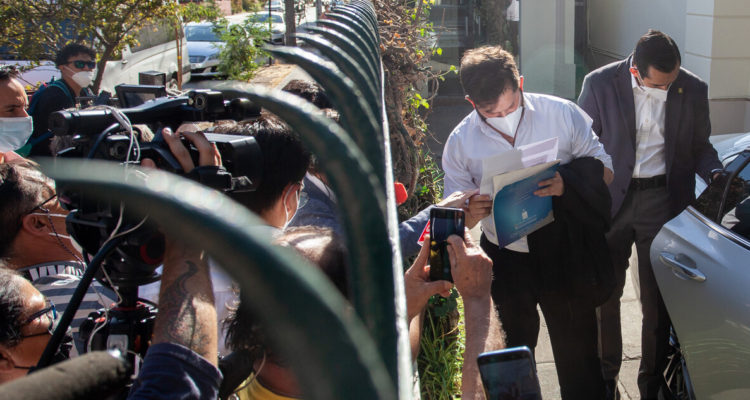 Boric en La Moneda chica