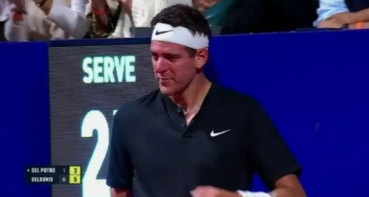 Del Potro y su emotiva despedida en cancha