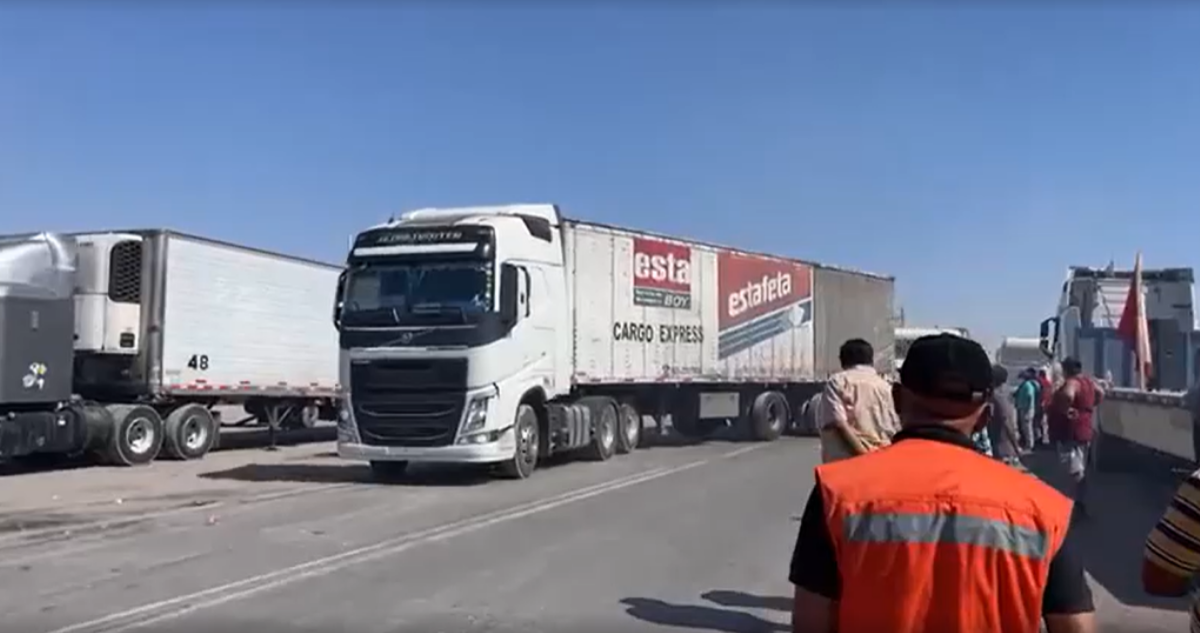 desbloqueo de rutas en antofagasta