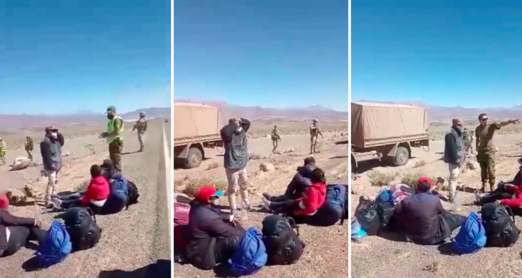 Devuelven a Bolivia a grupo de migrantes ilegales detenidos en Ollagüe