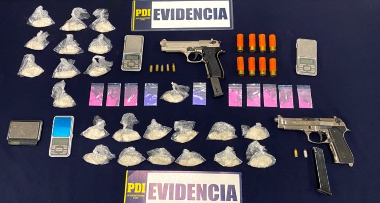 Incautación droga Valdivia