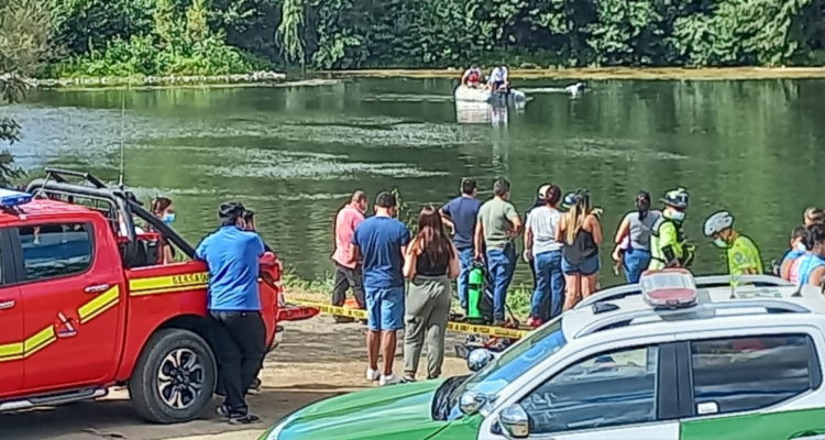 encuentran cadáver en rio itata