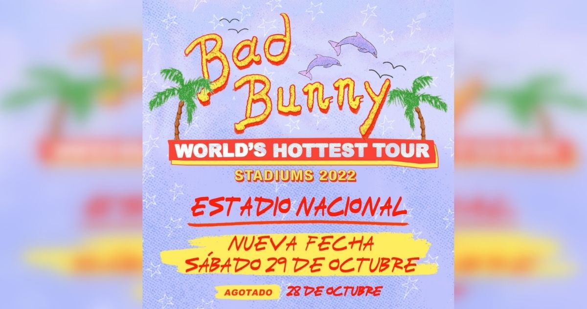 Entradas segundo concierto de Bad Bunny en Chile