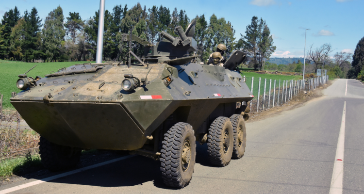 Estado de excepción en macrozona sur