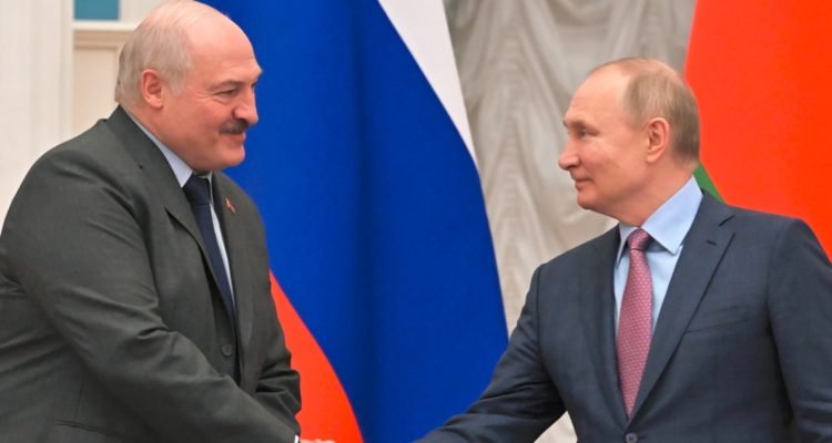 Presidentes de Bielorrusia y Rusia