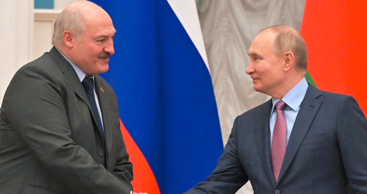 Presidentes de Bielorrusia y Rusia