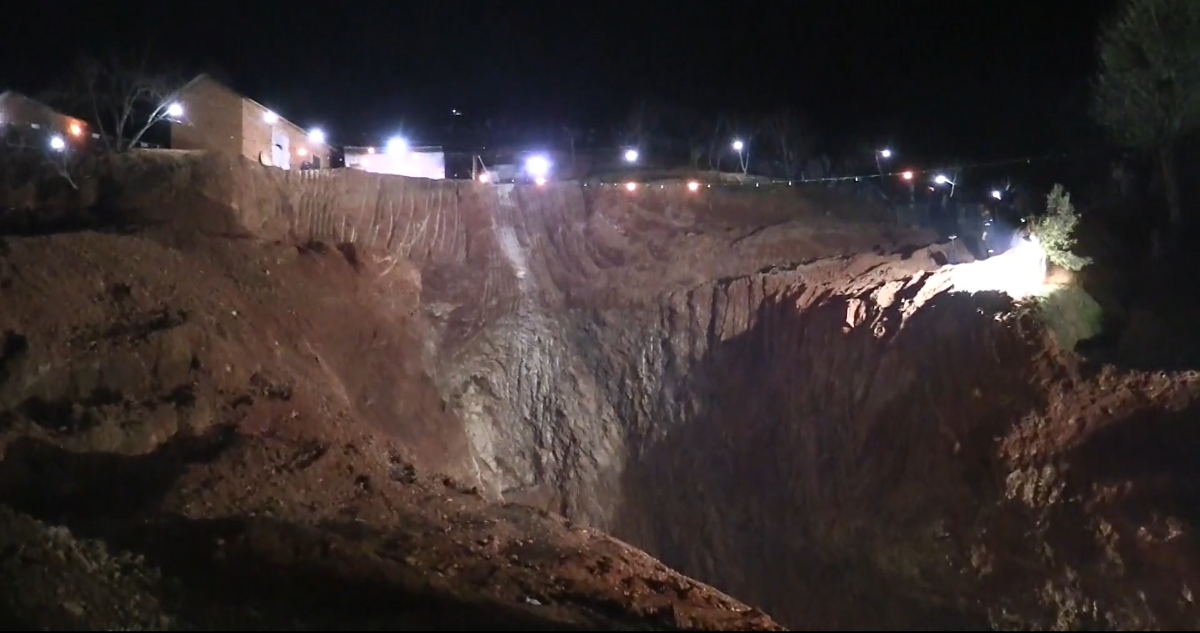 Captura de video de EFE sobre excavaciones por rescate