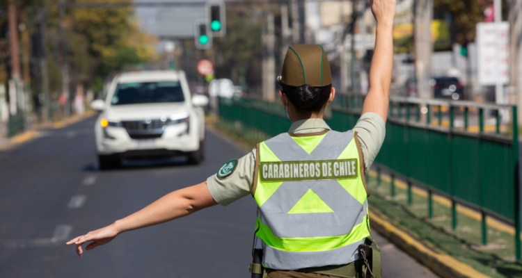 Controles preventivos de Carabineros en Valparaíso
