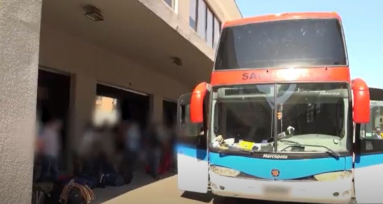 Fiscalizan bus que viajaba a la RM
