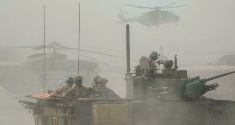 Soldados franceses en Malí