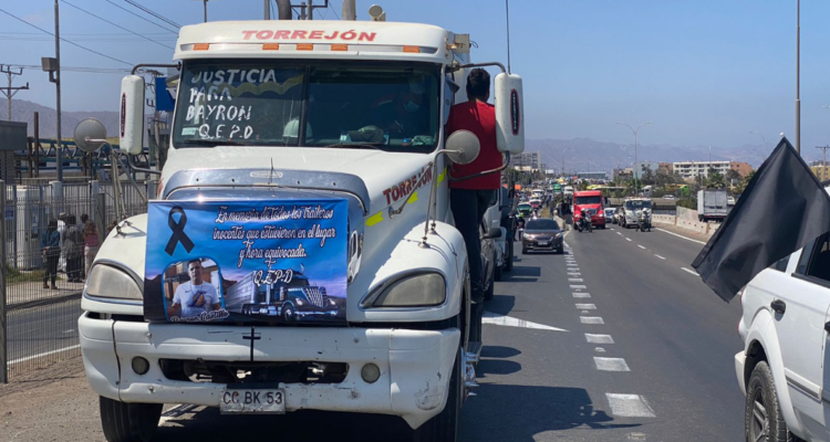 funeral de camionero
