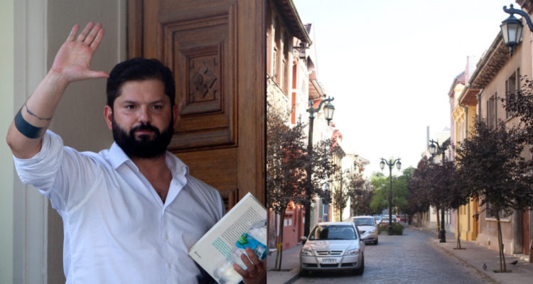 Gabriel Boric y Barrio Yungay