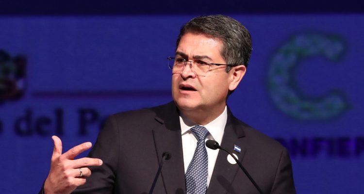 El expresidente hondureño Juan Orlando Hernández.