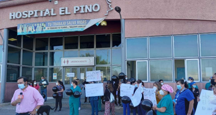 Hospital El Pino balacera