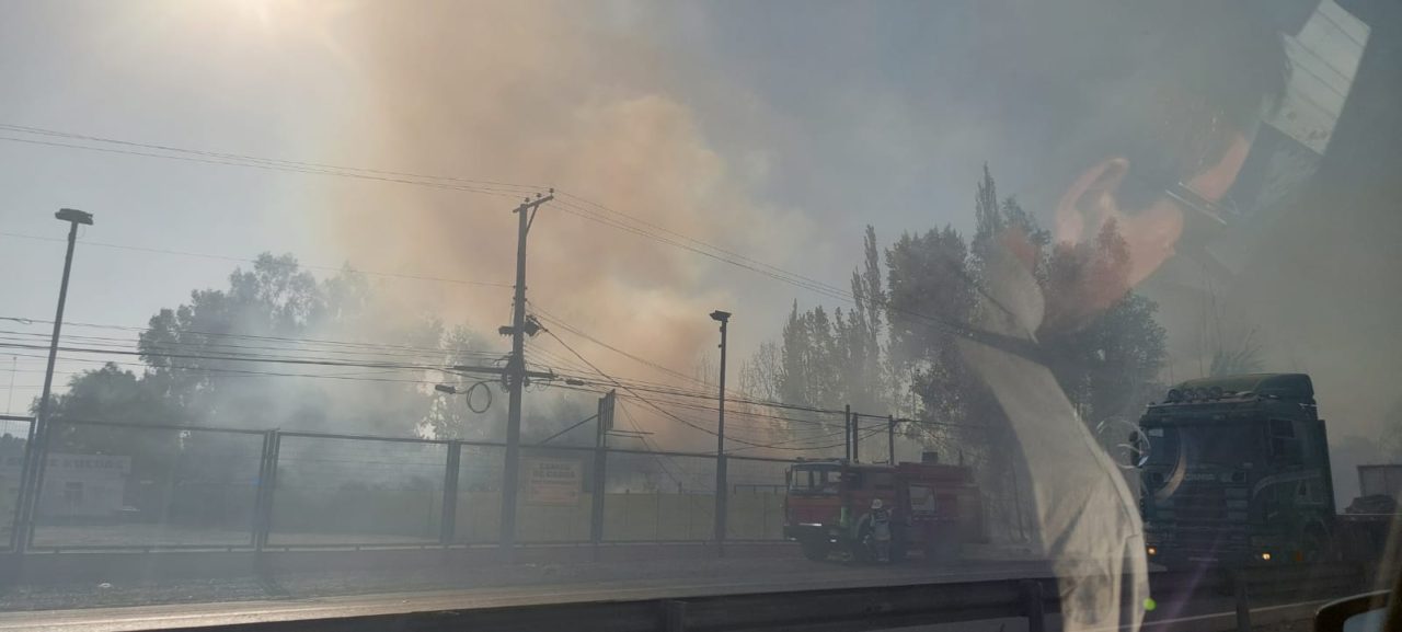 Incendio en Paine