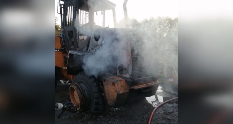 Incendio Curacautín