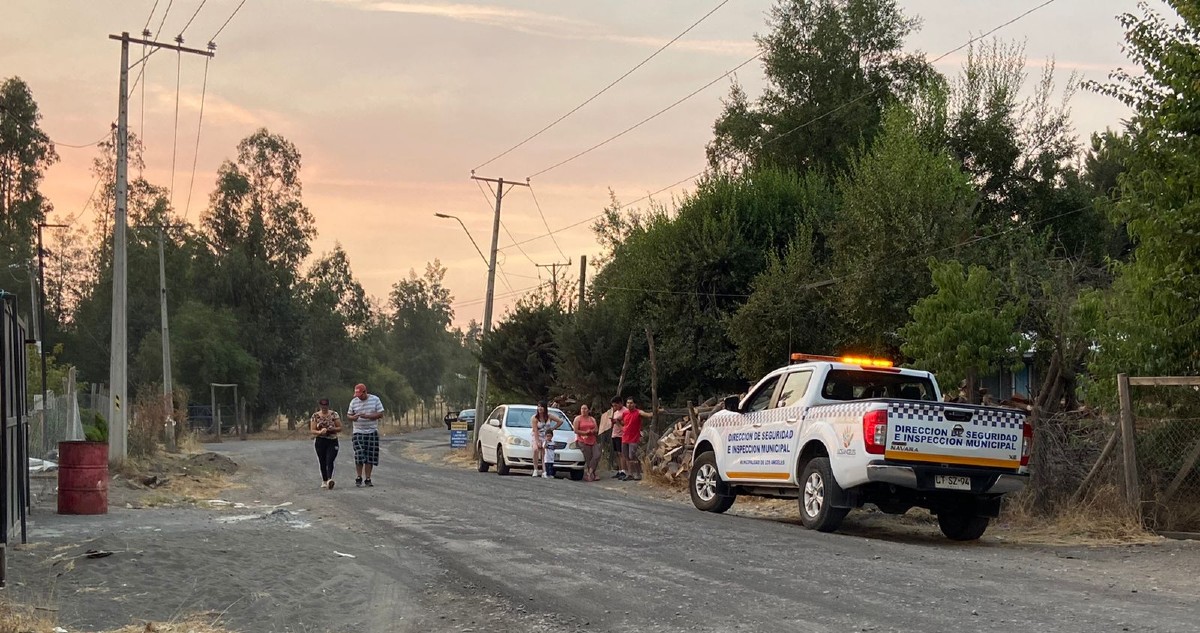 Alerta Roja en Los Ángeles por incendio forestal: Onemi emite orden de evacuación de sector Cuñibal
