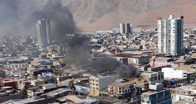 Incendio Iquique